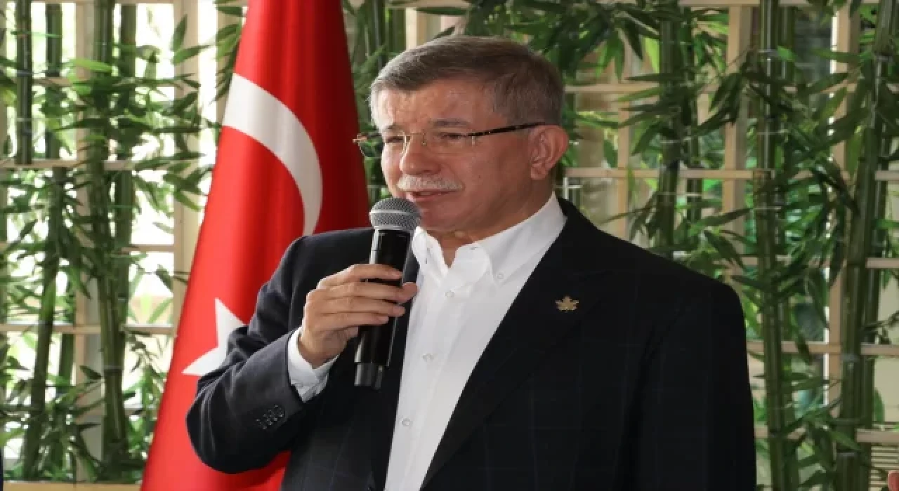 Gelecek Partisi Genel Başkanı Davutoğlu, Amasya’da konuştu: