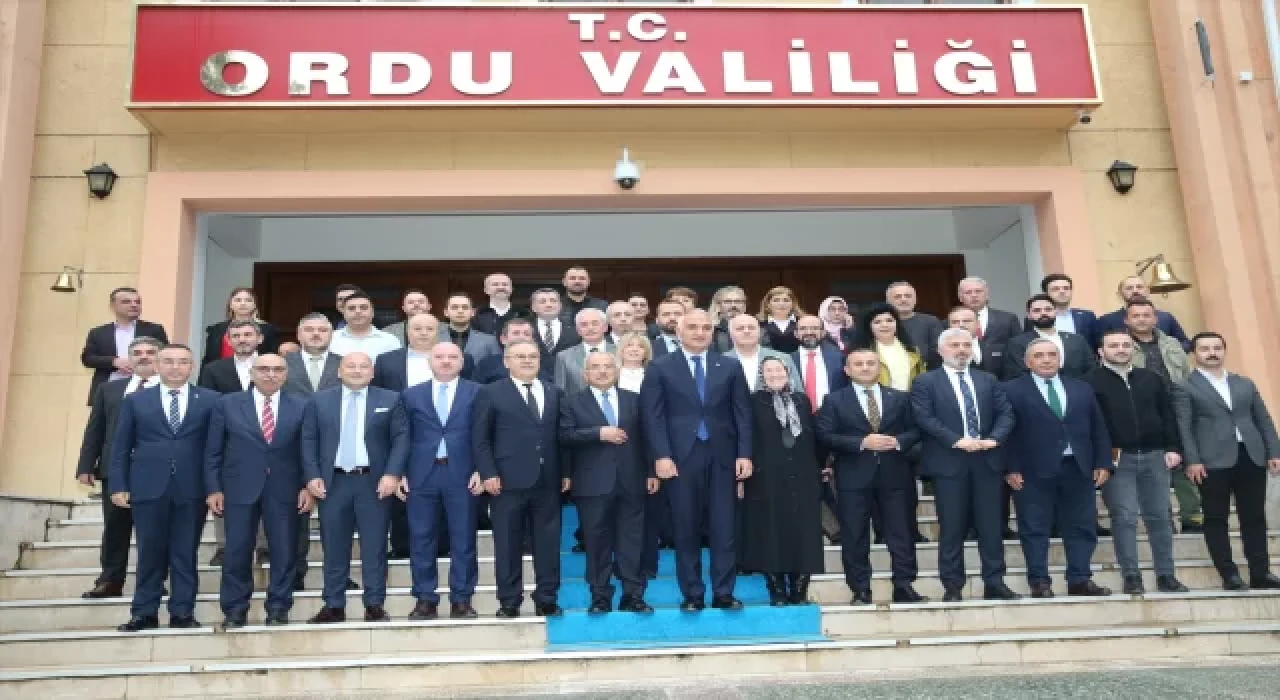 Kültür ve Turizm Bakanı Ersoy, Ordu’da ziyaretlerde bulundu