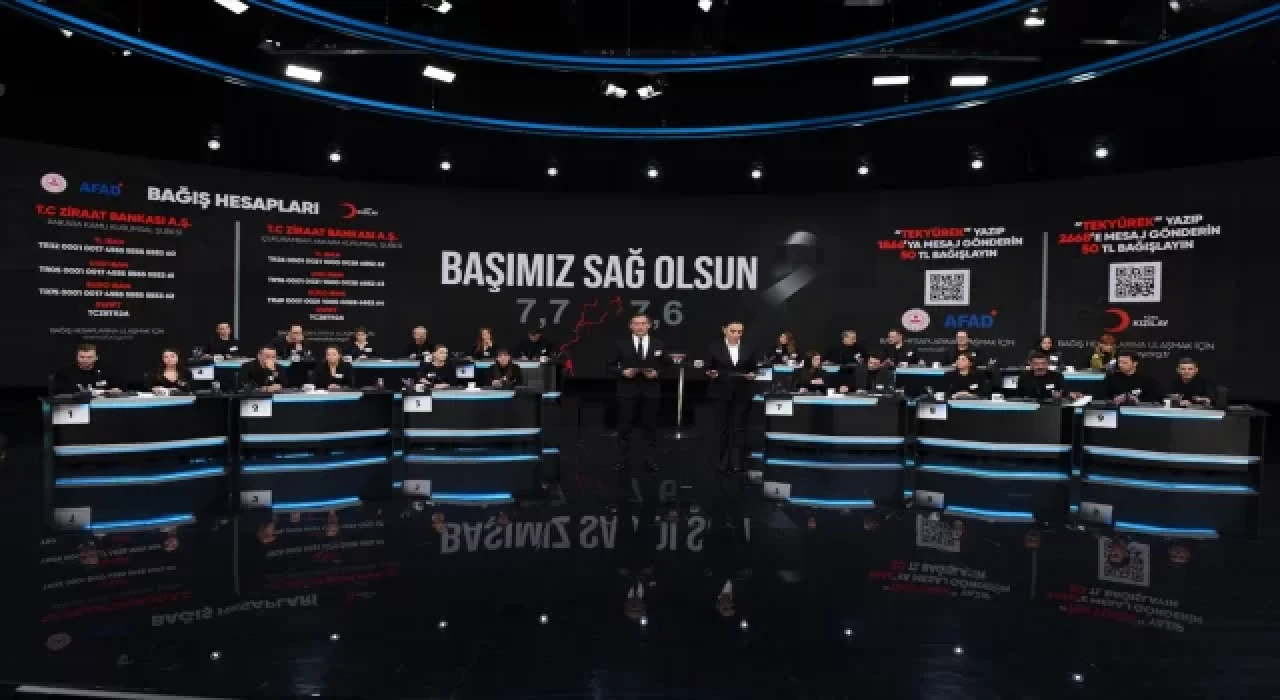 ”Türkiye Tek Yürek” yardım kampanyası