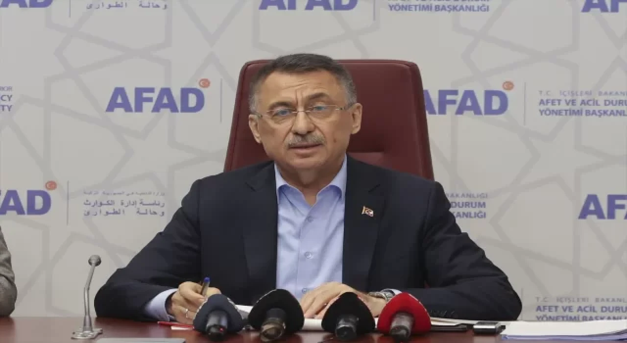 Cumhurbaşkanı Yardımcısı Oktay’dan Kahramanmaraş merkezli depremlere ilişkin bilgilendirme