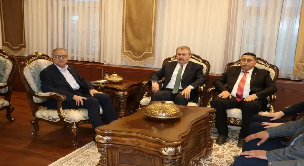 BBP Genel Başkanı Destici, depremden etkilenen Diyarbakır’da