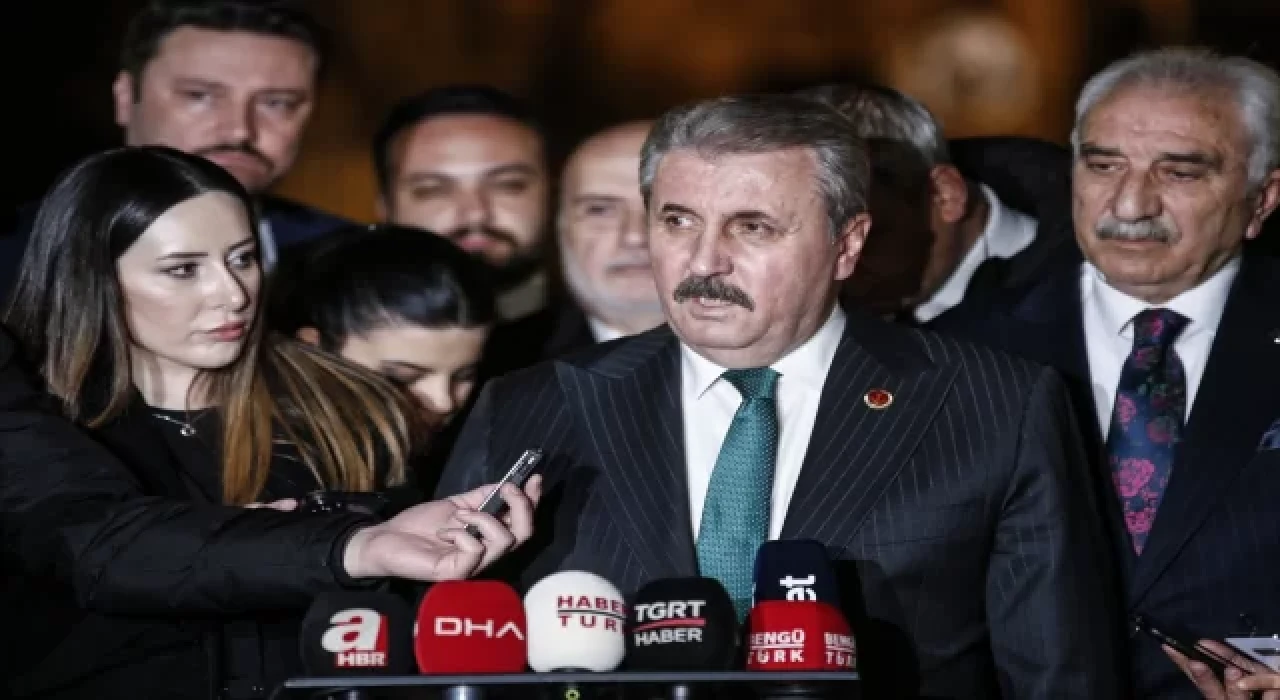 BBP Genel Başkanı Destici: “Uyumlu çalışmalarımız devam ediyor”