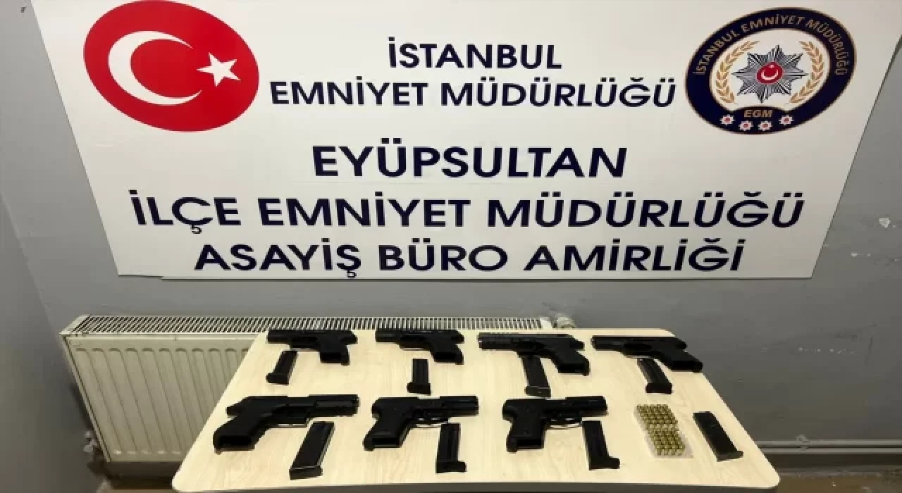 Eyüpsultan’da ruhsatsız silah operasyonunda 1 kişi tutuklandı