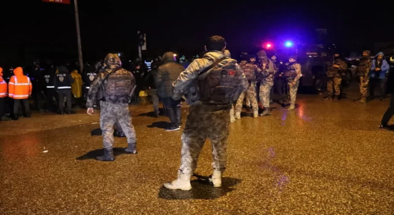 Adıyaman’da iki grup arasında kavga çıktı, 5 kişi gözaltına alındı