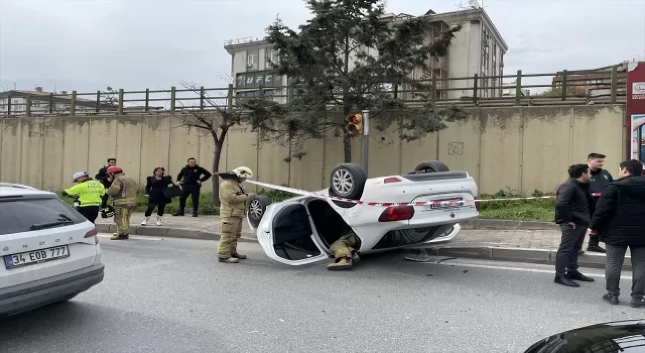 Üsküdar’daki trafik kazasında 1 kişi yaralandı