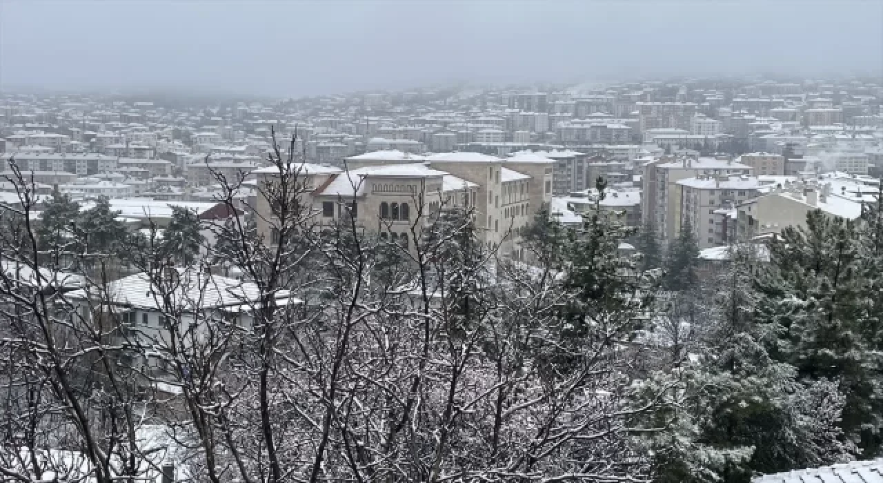 Yozgat’ta kar yağışı