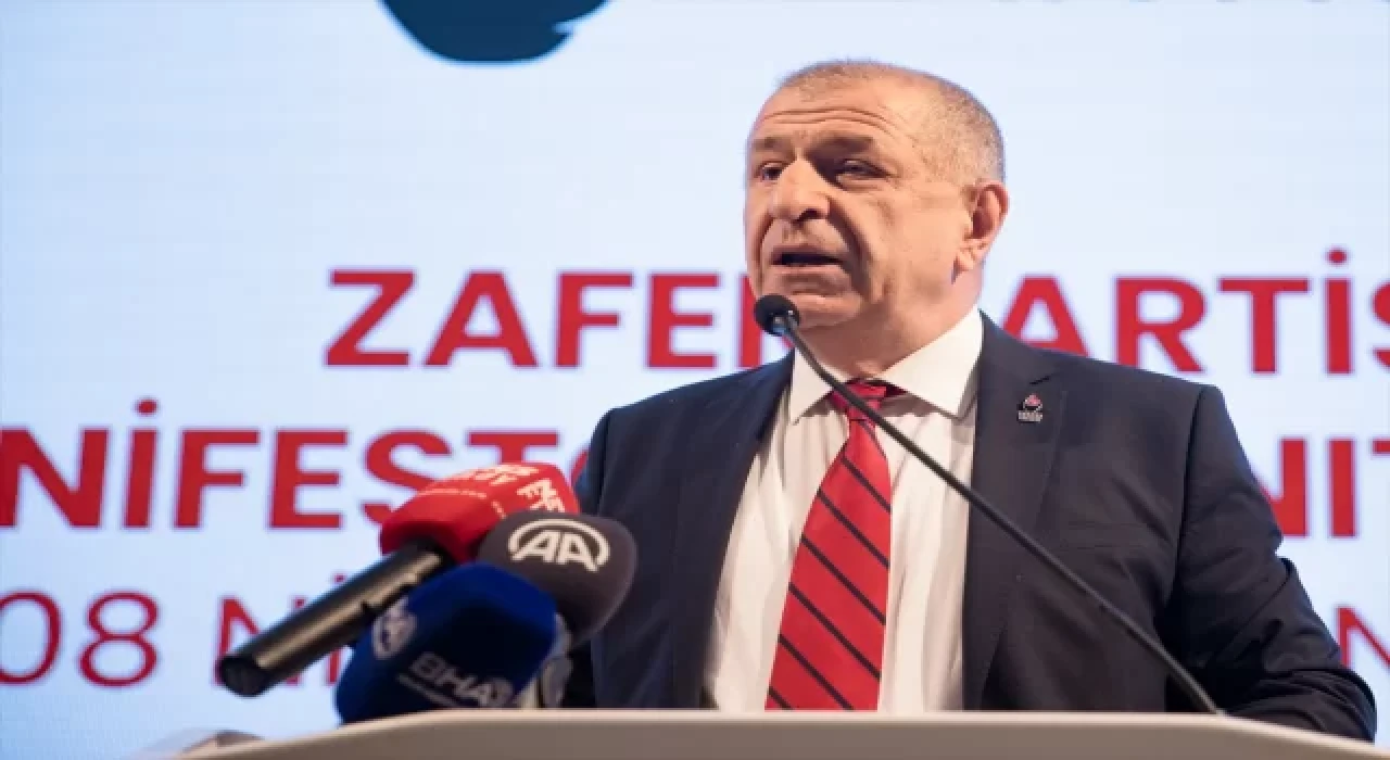 Zafer Partisi Genel Başkanı Özdağ, partisinin seçim manifestosunu açıkladı: