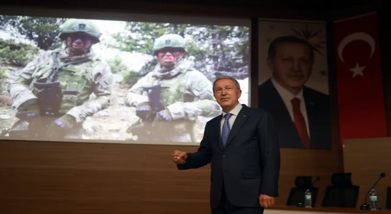 Milli Savunma Bakanı Akar: Mesele memleketimizin birliği, bütünlüğü, güvenliği