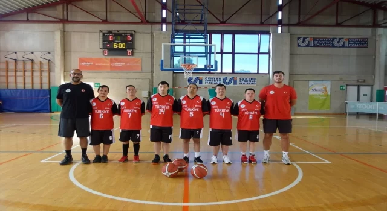 Down Sendromlu Milli Basketbol Takımı, Avrupa Şampiyonası’na galibiyetle başladı
