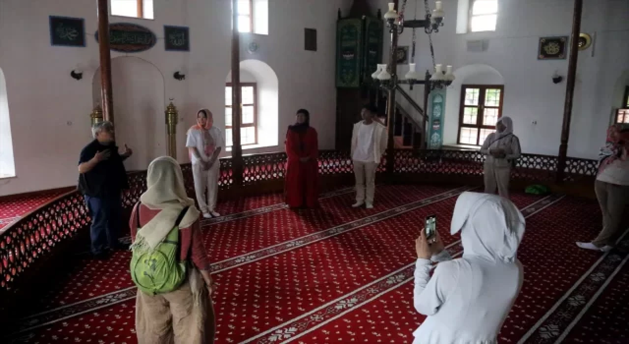 Çinli turistler Muğla’da Mevlevilik hakkında bilgilendirildi