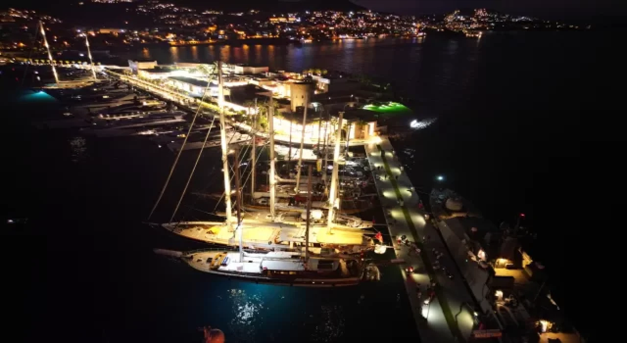 Maximiles Black 35. The Bodrum Cup Yelken Yarışları’na katılan tekneler Bodrum’a geldi