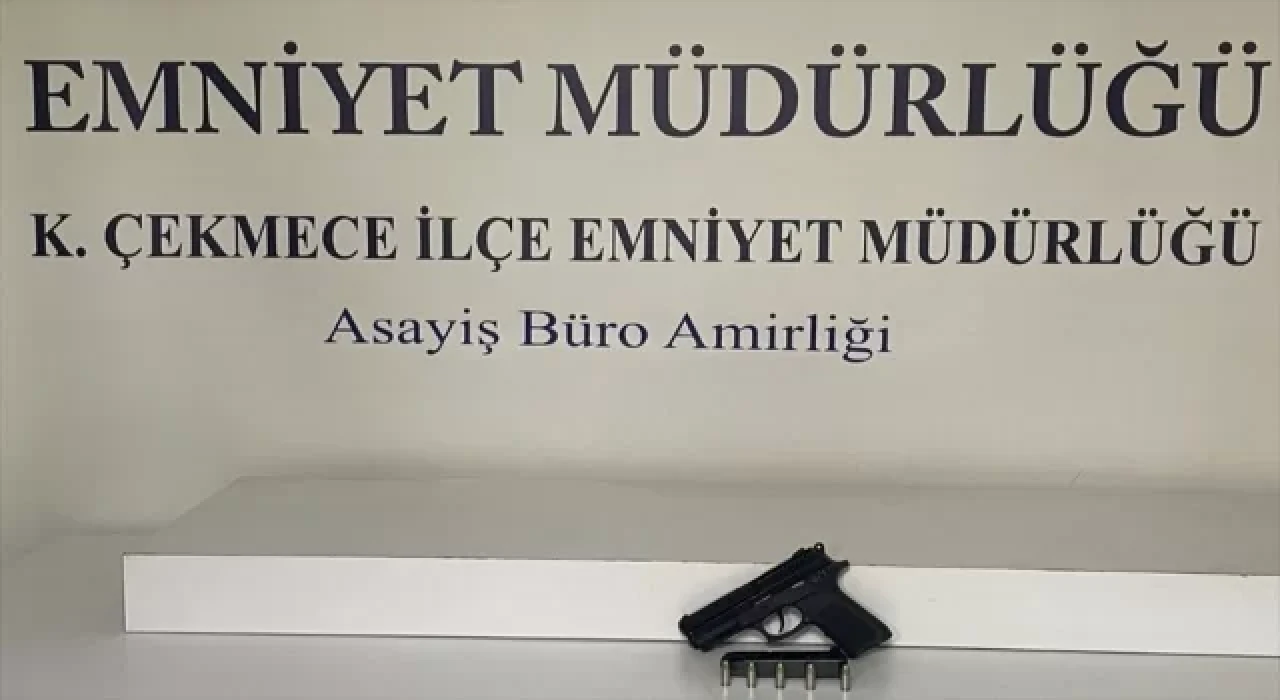 Küçükçekmece’de iki şahsın yaralandığı silahlı kavgayla ilişkin 1 şüpheli yakalandı