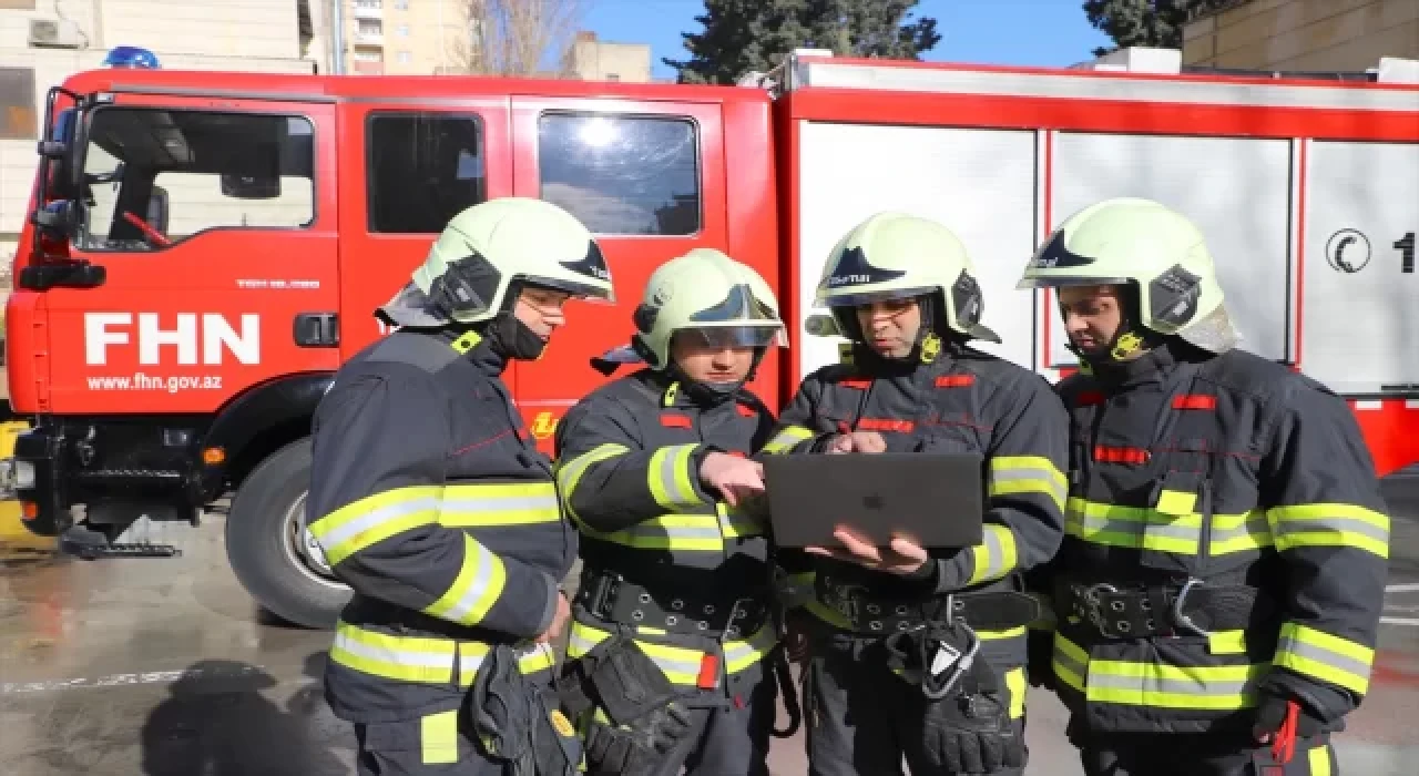 Azerbaycanlı itfaiyeciler, AA’nın ”Yılın Kareleri”ne oy verdi