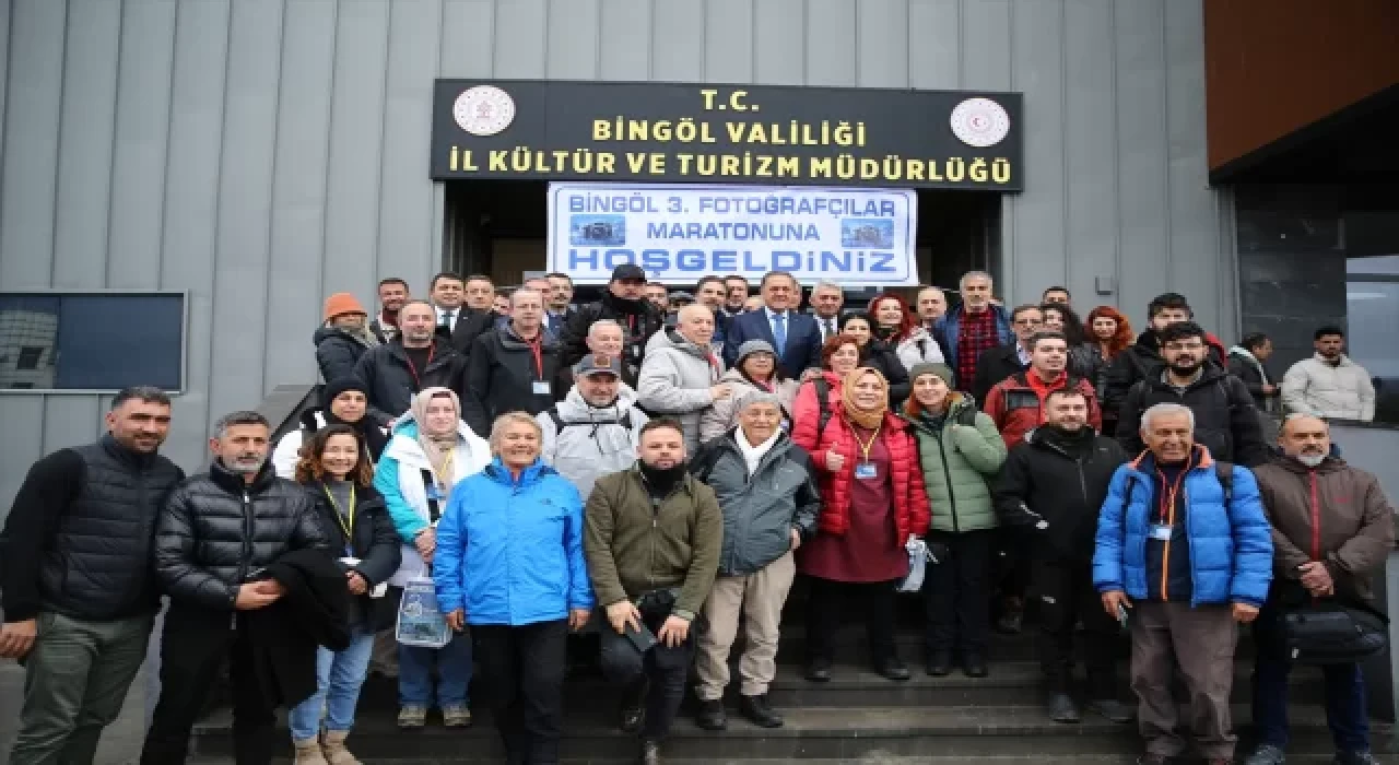Bingöl’de ”3. Fotoğrafçılar Maratonu” başladı