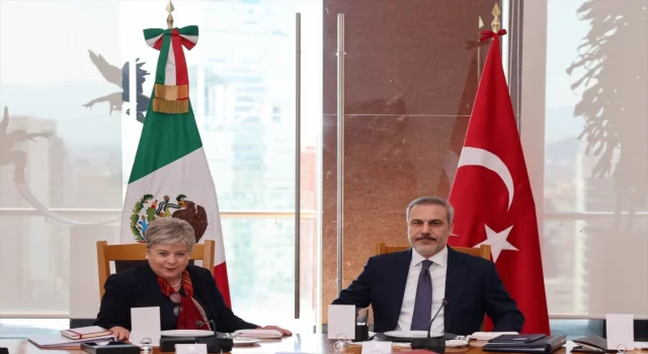 Dışişleri Bakanı Fidan, Meksikalı mevkidaşı Ibarra ile görüştü