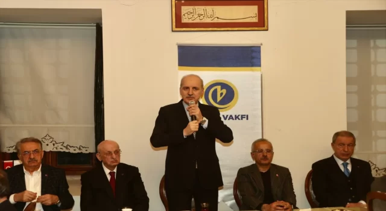 TBMM Başkanı Kurtulmuş, ”40. Geleneksel Birlik Vakfı İftarı”nda konuştu: