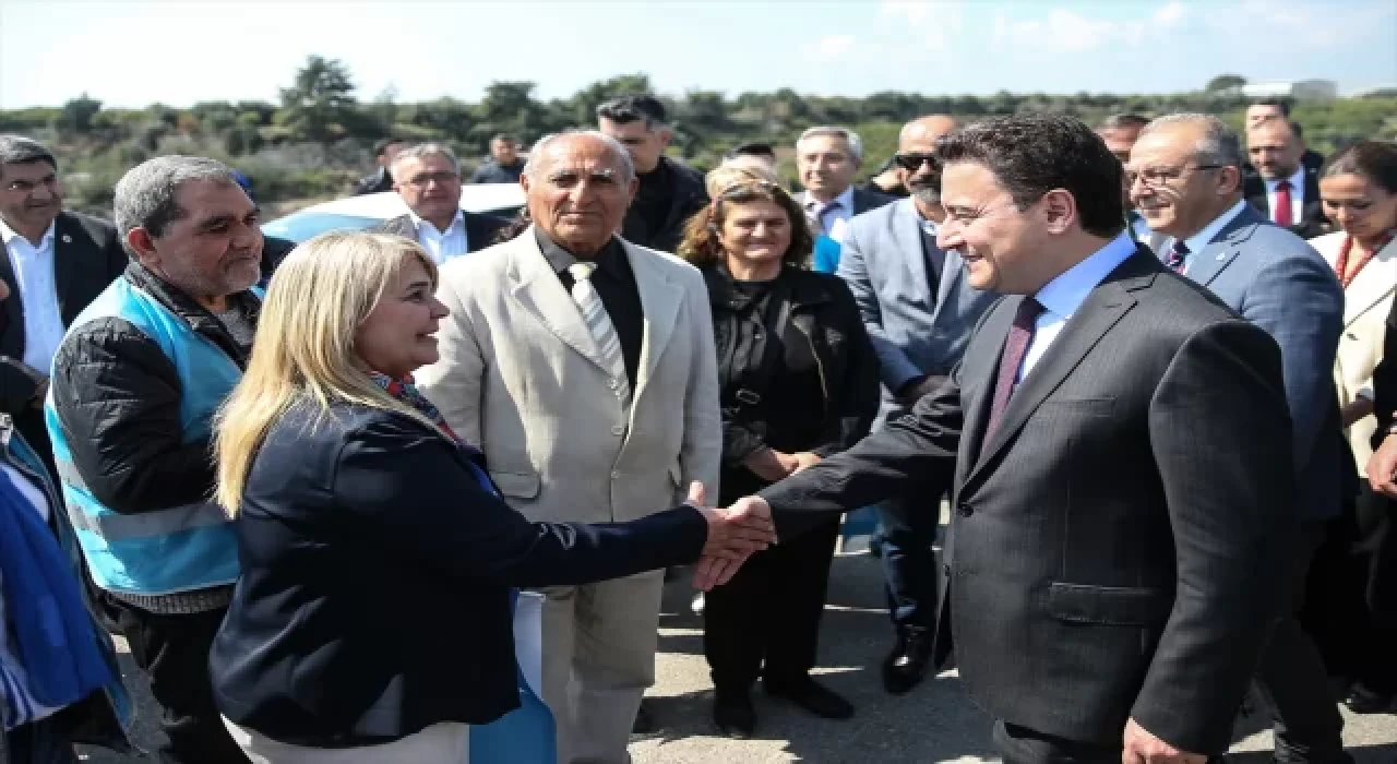 DEVA Partisi Genel Başkanı Ali Babacan Mersin’de konuştu: