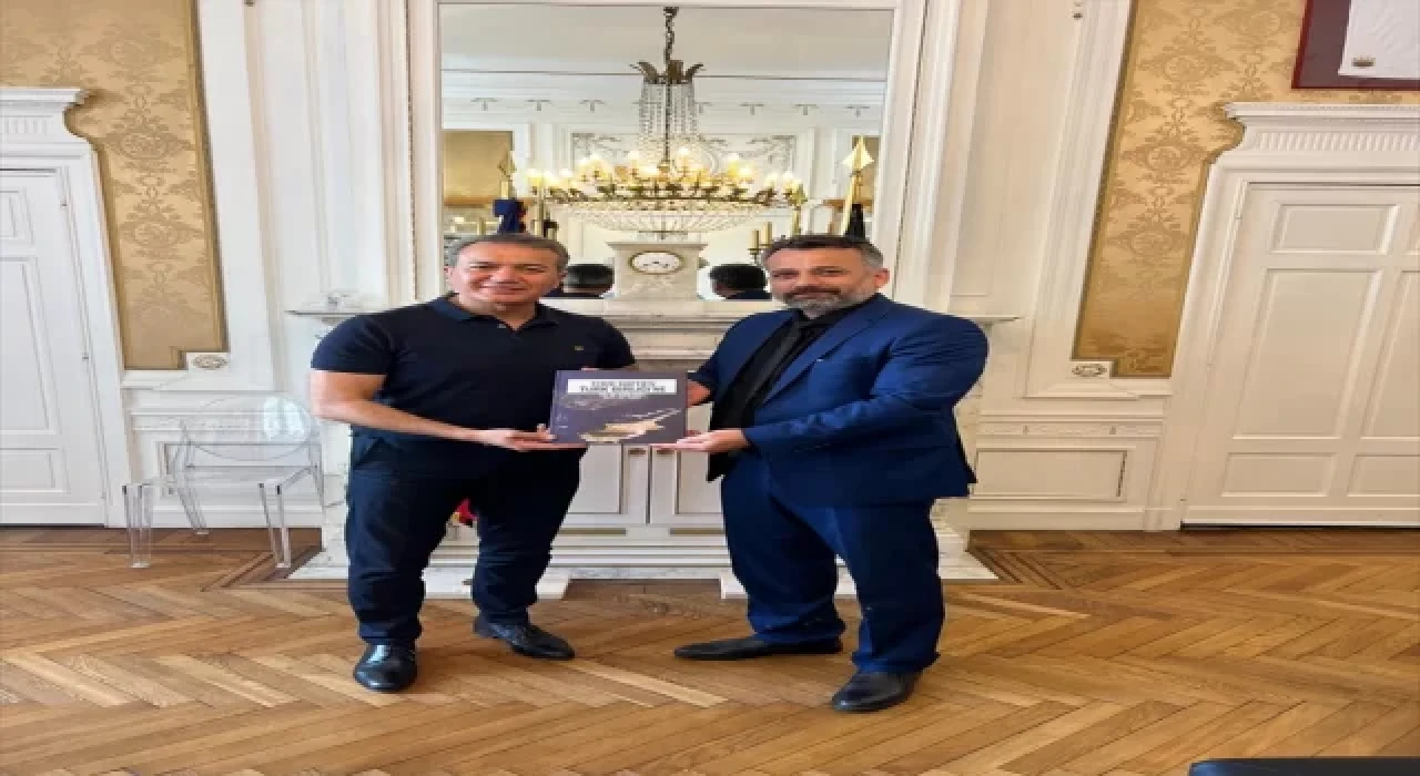 Türk Birliği Dayanışma Derneği Başkanı Arıklı, Belçika’da KKTC’yi anlattı