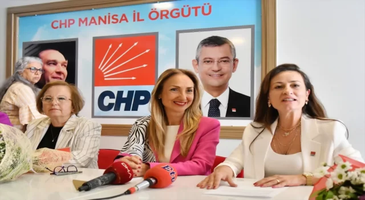 CHP Genel Başkan Yardımcısı Aylin Nazlıaka, Manisa’da konuştu