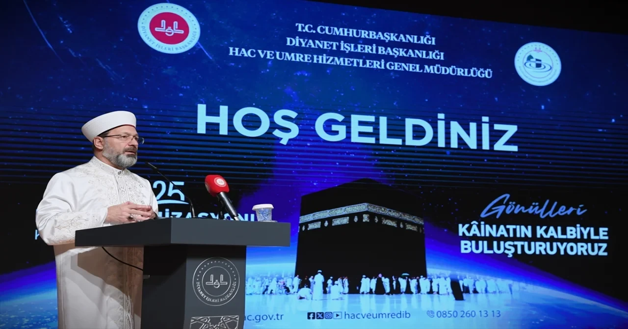 Diyanet İşleri Başkanı Erbaş, 2025 Hac Organizasyonu Kafile Görevlileri Eğitim Semineri’ne katıldı: