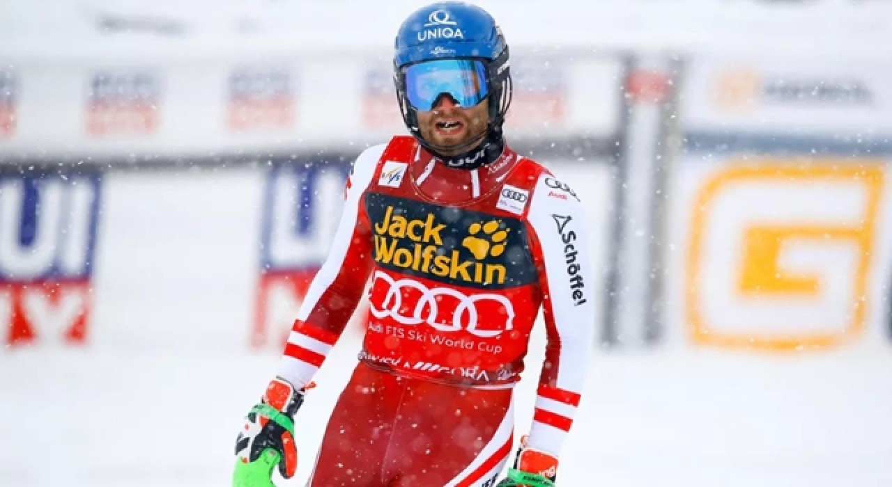 2021 Slalom Dünya Kupası Şampiyonu Marco Schwarz olduz