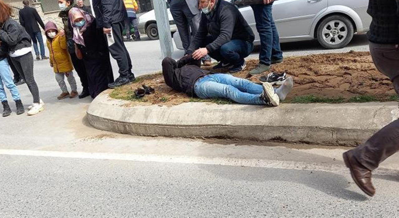 Ambulans kazaları karıştırdı, yaralı dakikalarca yerde kaldı