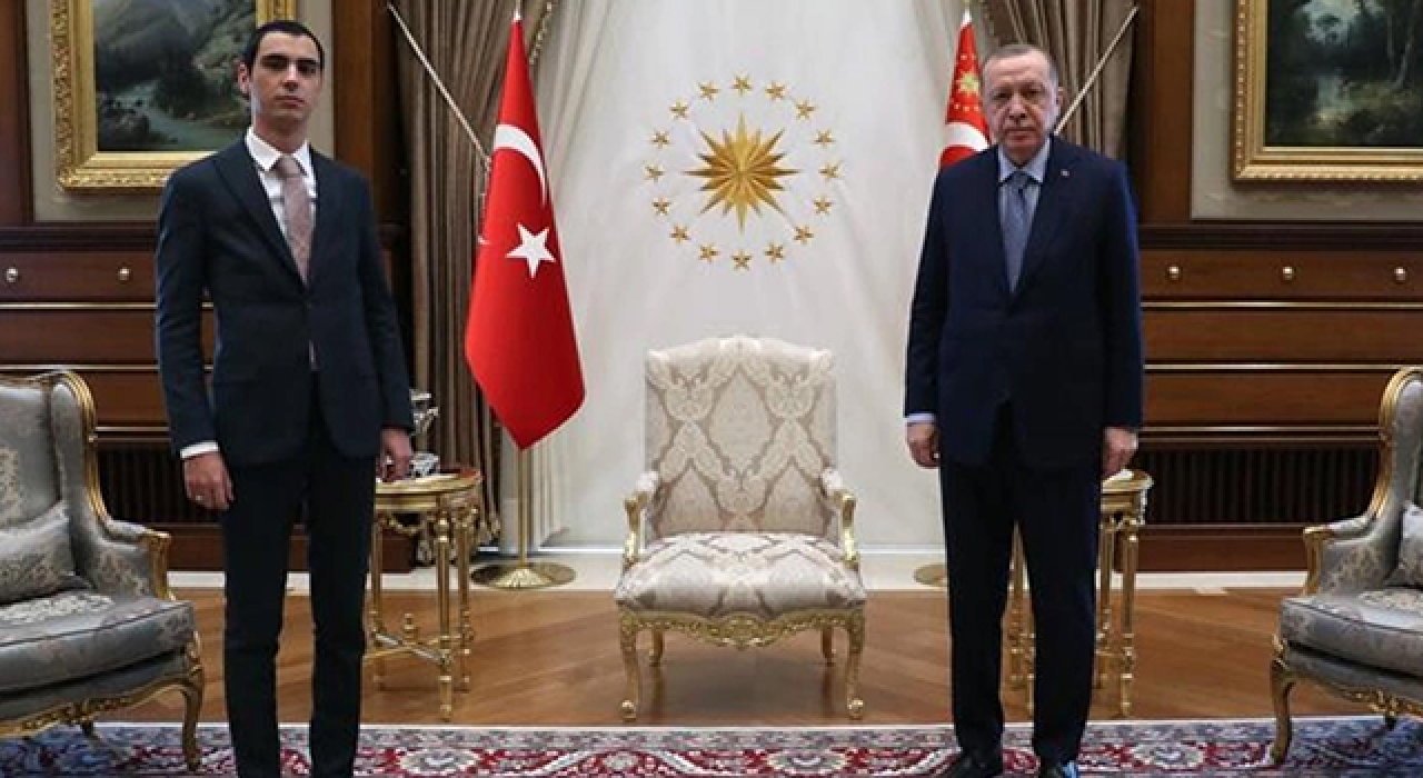 Erdoğan, Muhsin Yazıcıoğlu'nun oğluyla görüştü