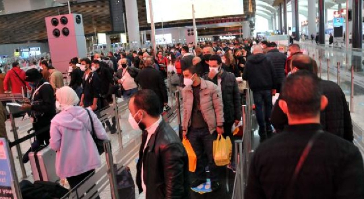 İstanbul Havalimanı'nda yoğunluk