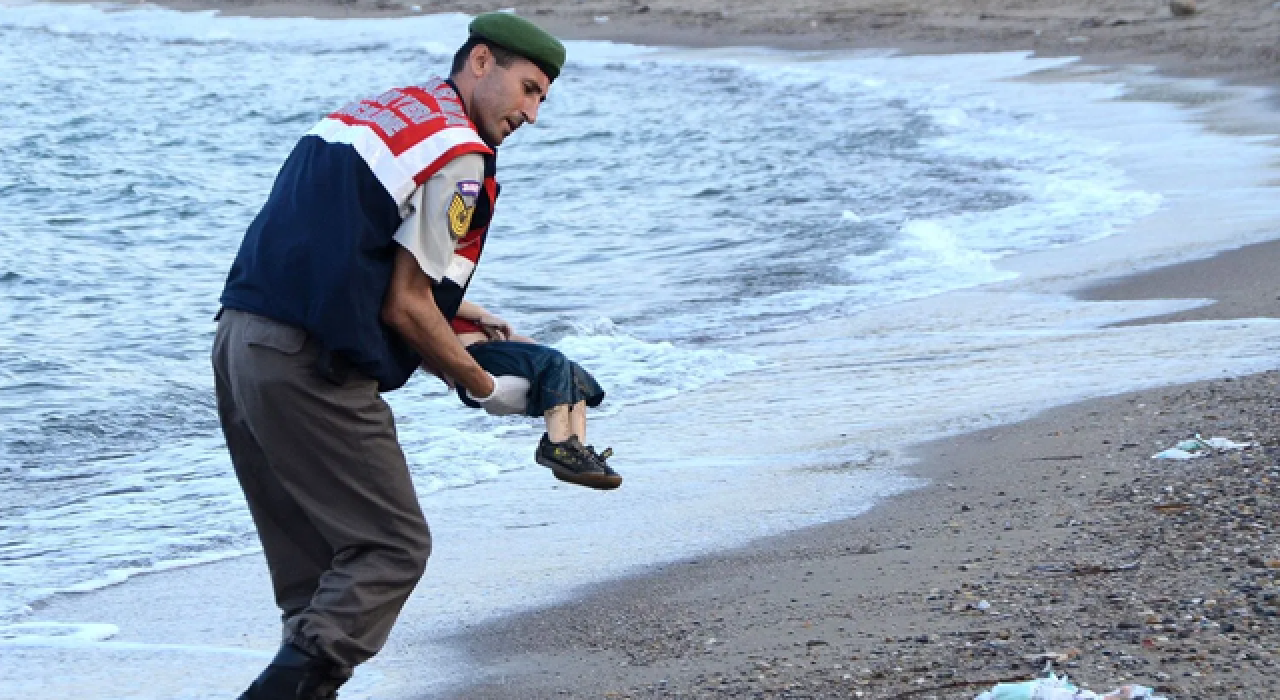 Papa'ya tablo veren Aylan bebeğin babası konuştu