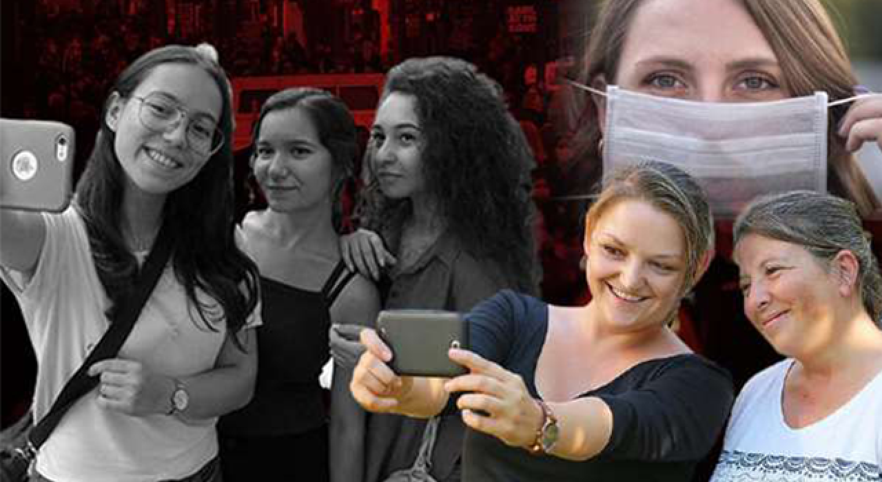 Sakın maskesiz fotoğraf paylaşmayın! Takip var