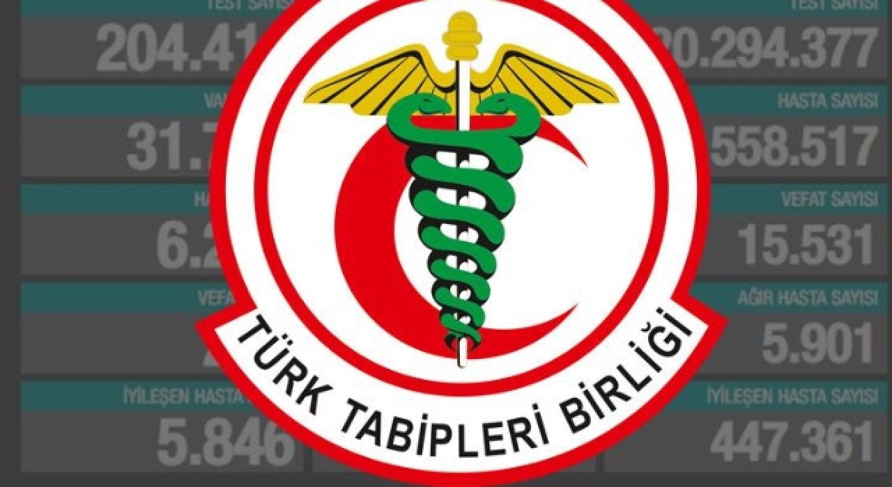 Türk Tabipleri Birliği: Çoğu ilde vakalar yüzde 100 arttı