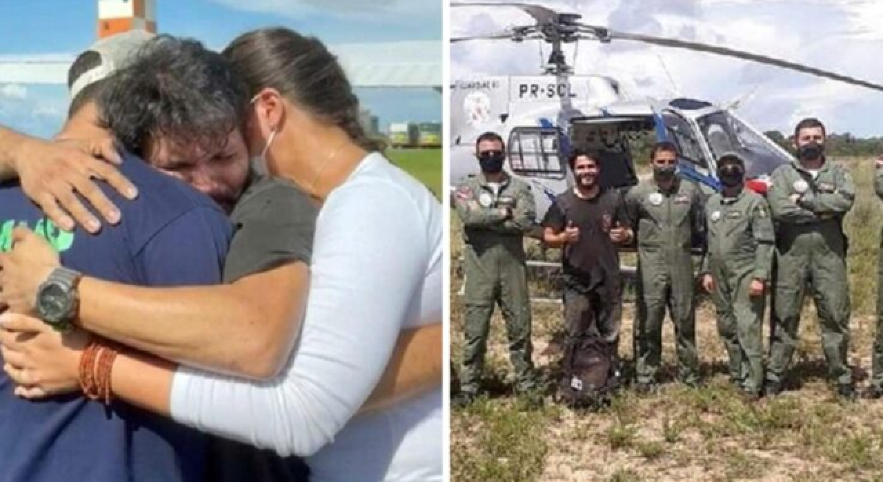 Uçak kazasından kurtulan pilot ormanda 36 gün yaşadı