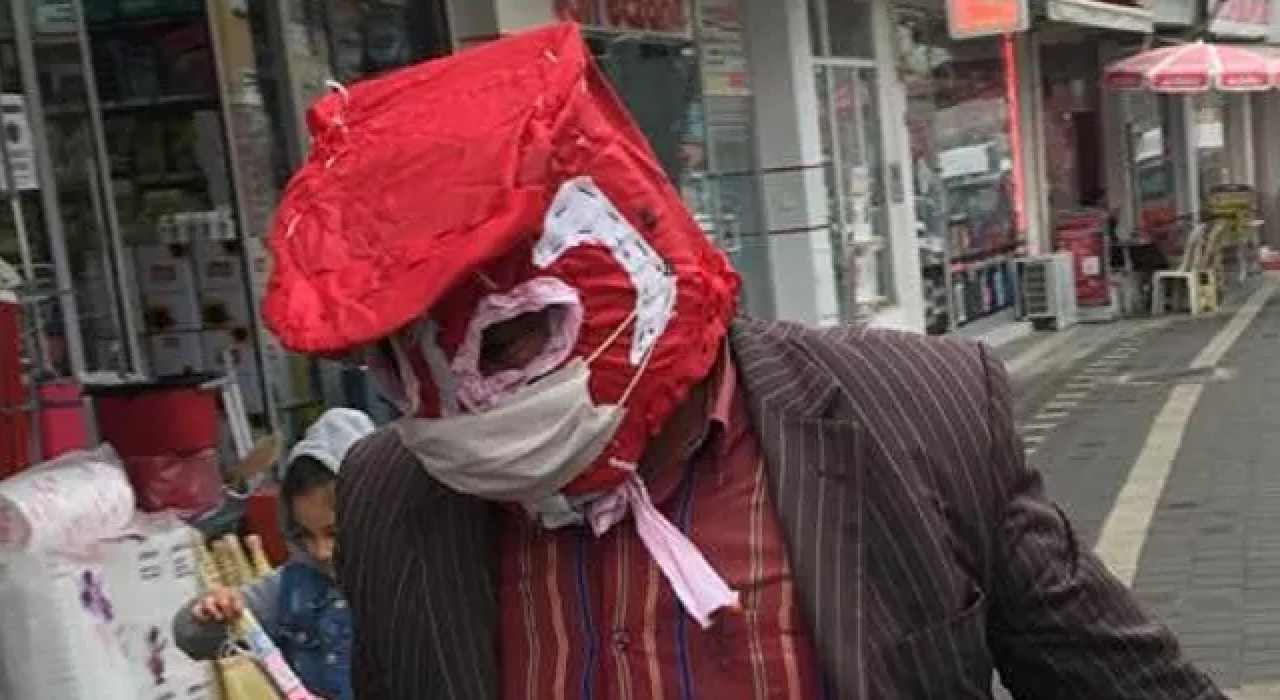 Vatandaştan, koronavirüse karşı Türk tipi özel maske