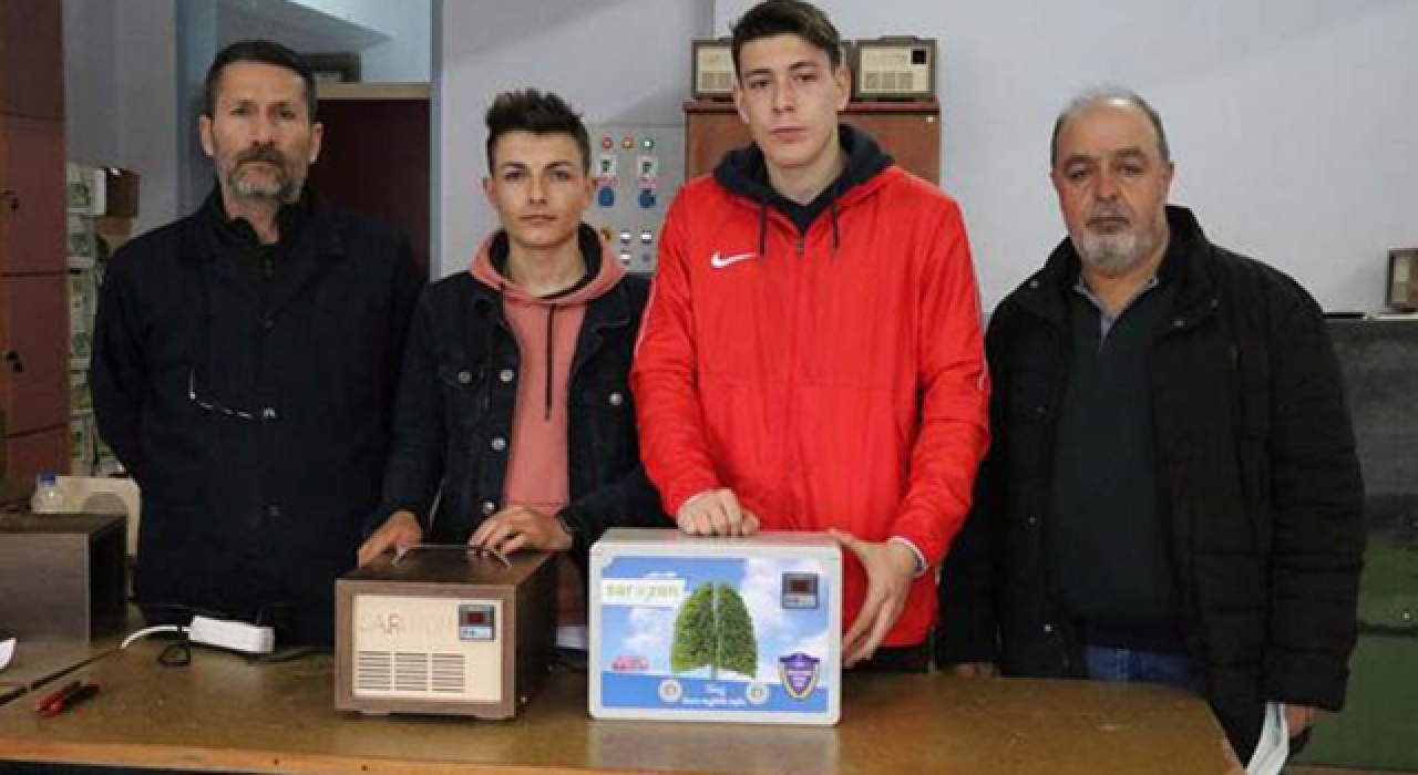 Yerli üretim...Virüsü yüzde 99 yok ediyor