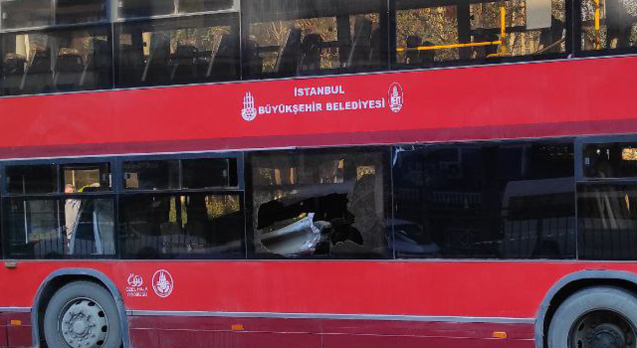Beşiktaş'ta İETT otobüsü kaza yaptı: 1 ölü, 1 yaralı