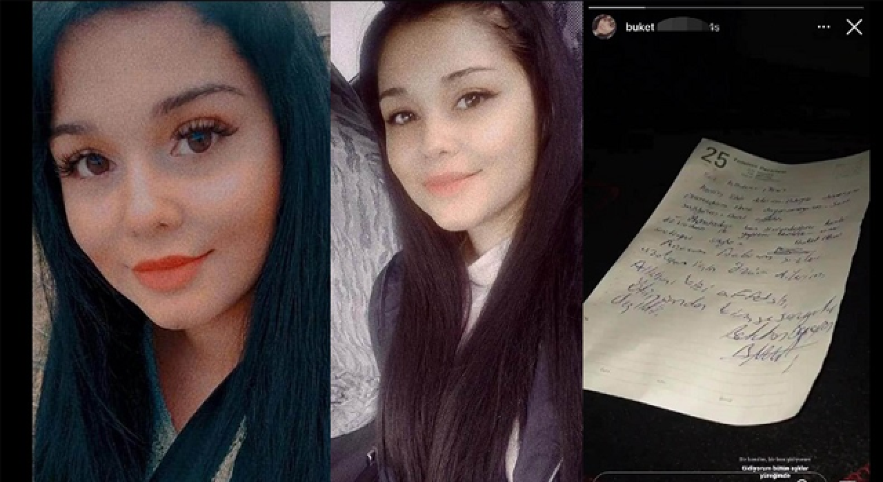 Buket'in intihar mesajları ortaya çıktı