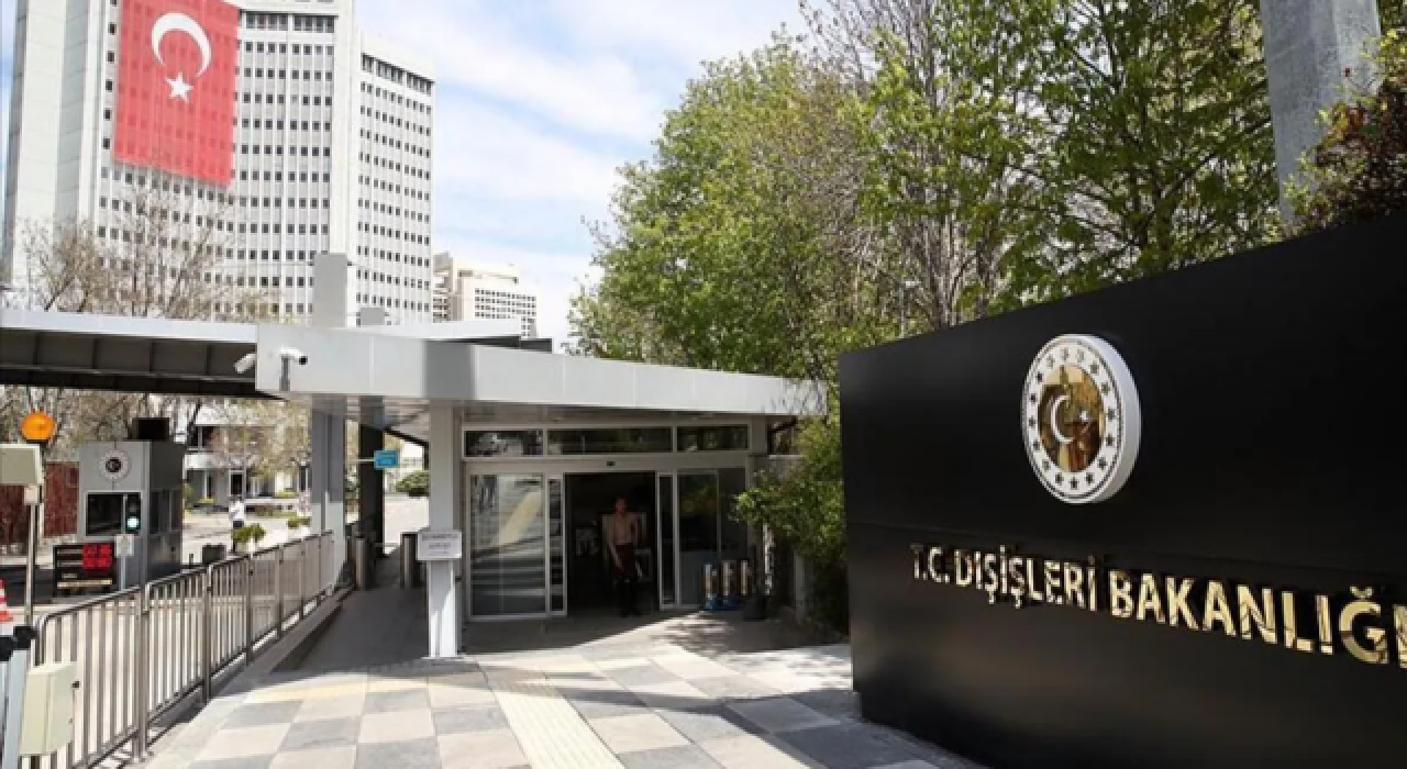 Dışişleri Bakanlığı'ndan İsrail'e tepki