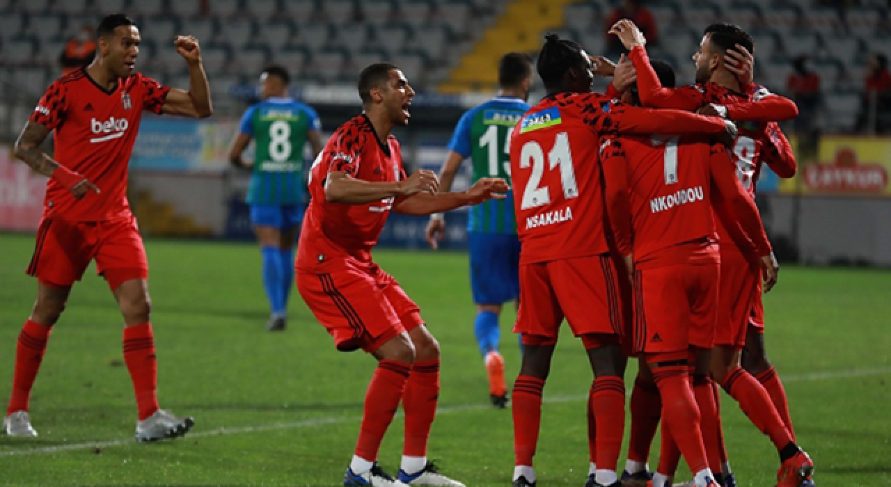 Gol düellosunda kazanan Beşiktaş