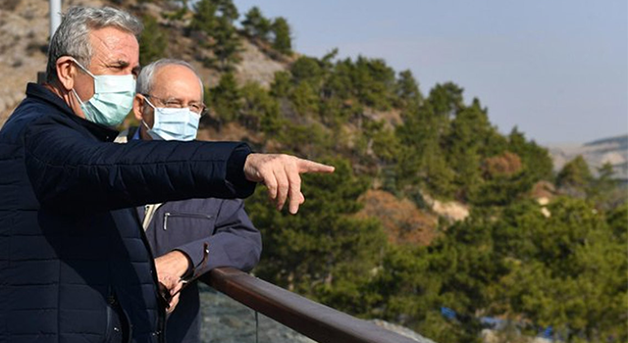 Mansur Yavaş'tan, Kılıçdaroğlu'na fezleke sonrası destek ziyareti