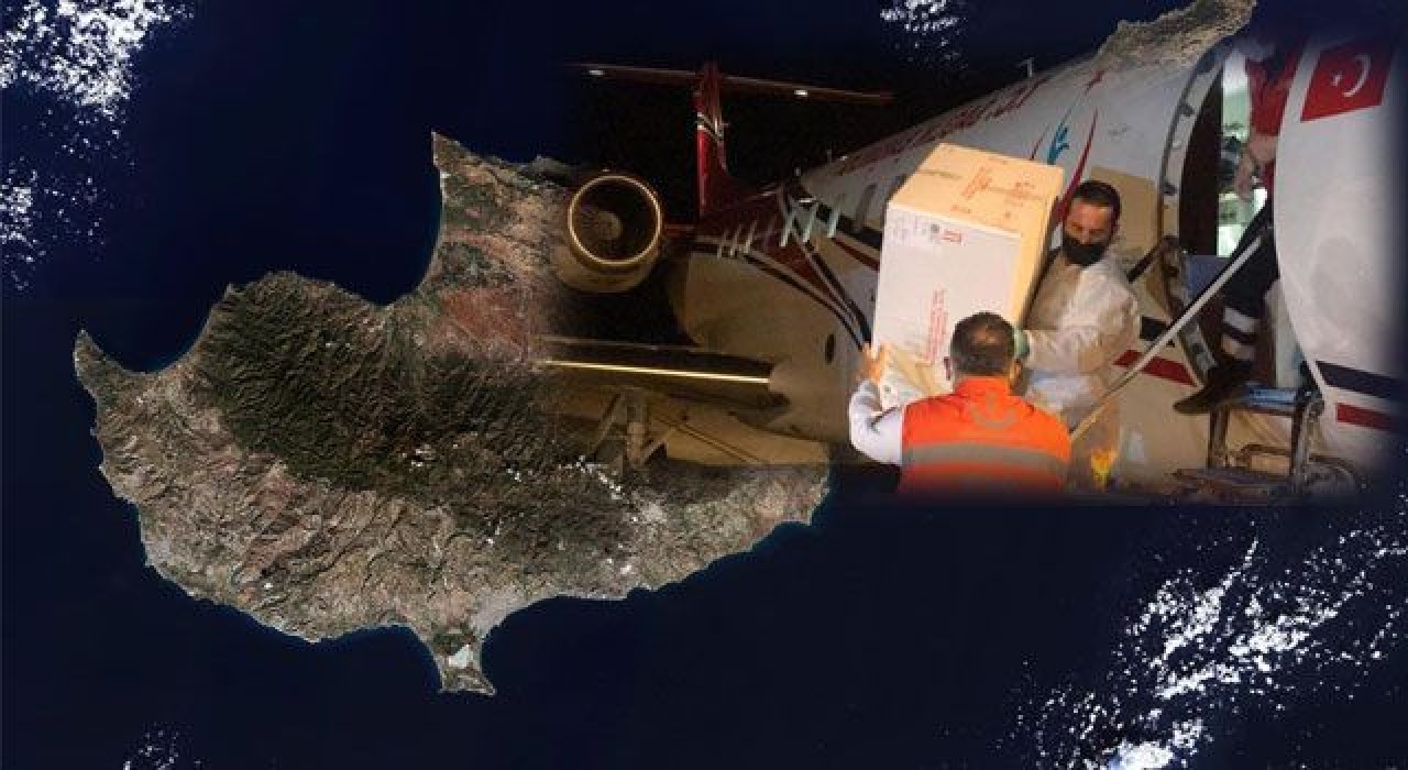 Türkiye'den KKTC'ye 100 bin doz koronavirüs aşısı hibe edildi