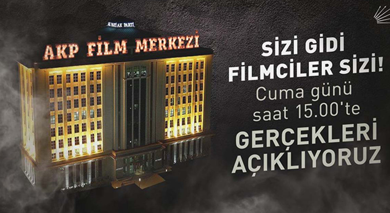 CHP'den AK Parti'ye yanıt: Cuma günü saat 15.00'te...