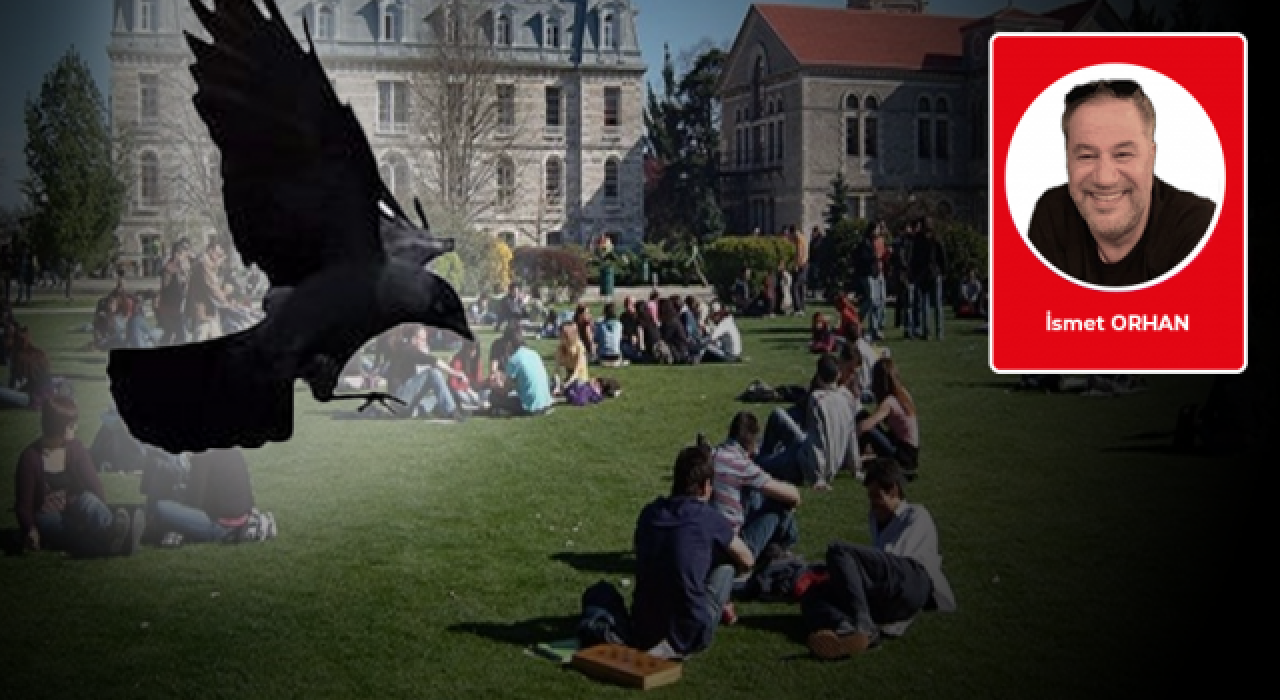 İsmet Orhan'dan hiciv yüklü yazı: Türkiye’de Üniversiteler Karga mı?