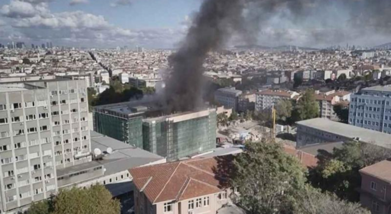 İstanbul Üniversitesi Çapa Tıp Fakültesi’nde yangın çıktı