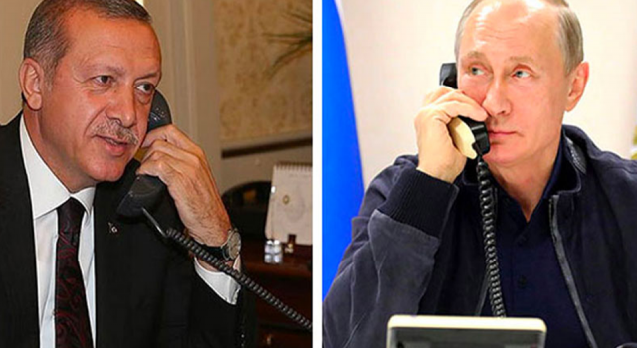 Cumhurbaşkanı Erdoğan, Rusya Devlet Başkanı Putin ile görüştü