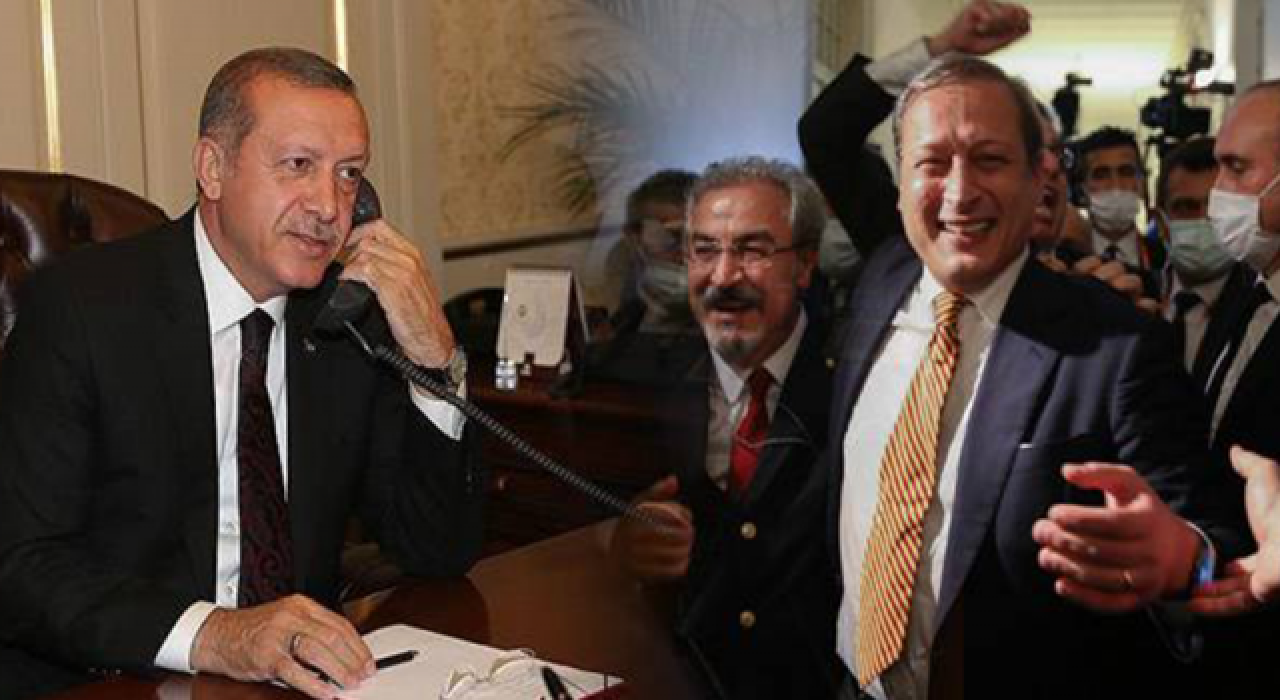Erdoğan'dan Elmas'a tebrik telefonu