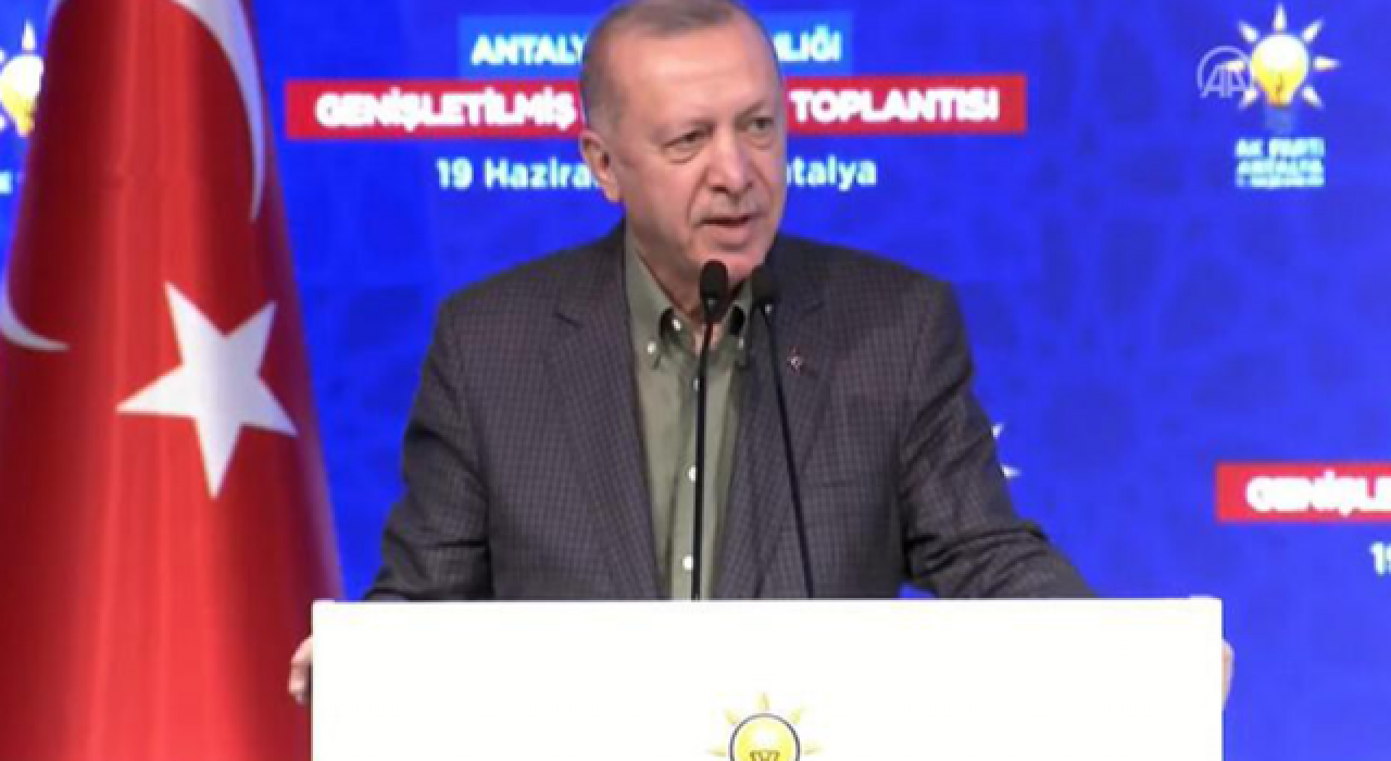 Erdoğan'dan, HDP binasına saldırıyla ilgili ilk açıklama