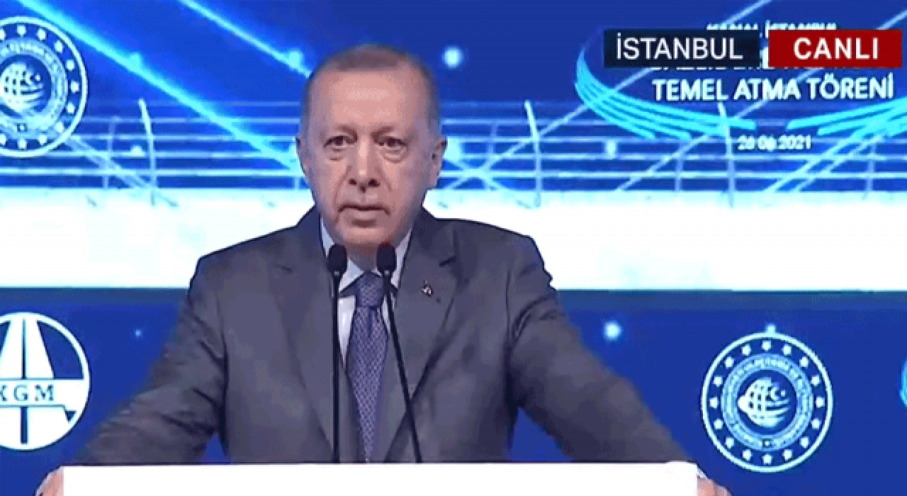 Kanal İstanbul'un temeli atılıyor