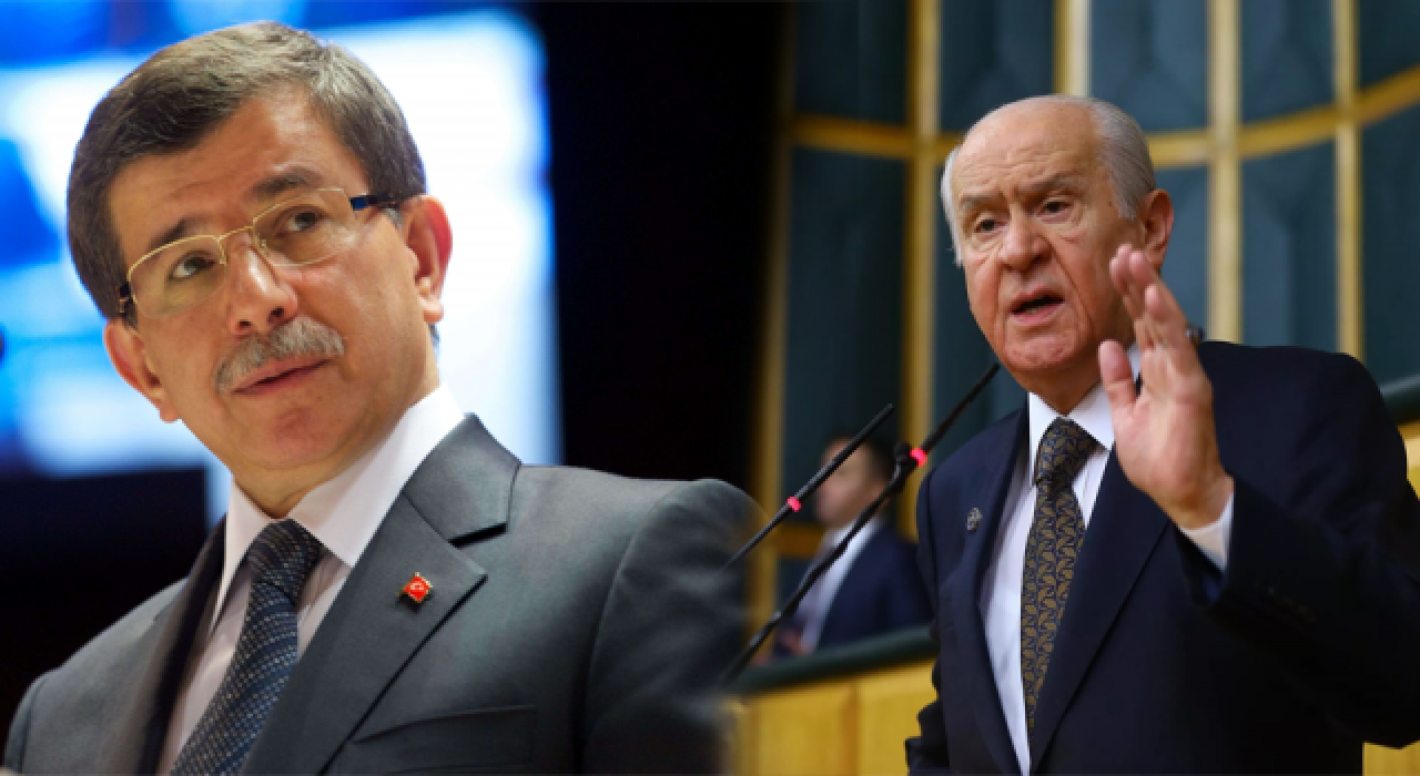 Davutoğlu'ndan Bahçeli'ye: Erdoğan’a "Serok" dendiğinde barış sembolü mü oluyor?