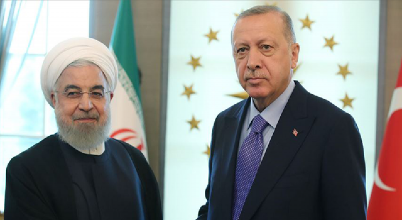 Erdoğan, İran'lı mevkidaşı Ruhani ile görüştü