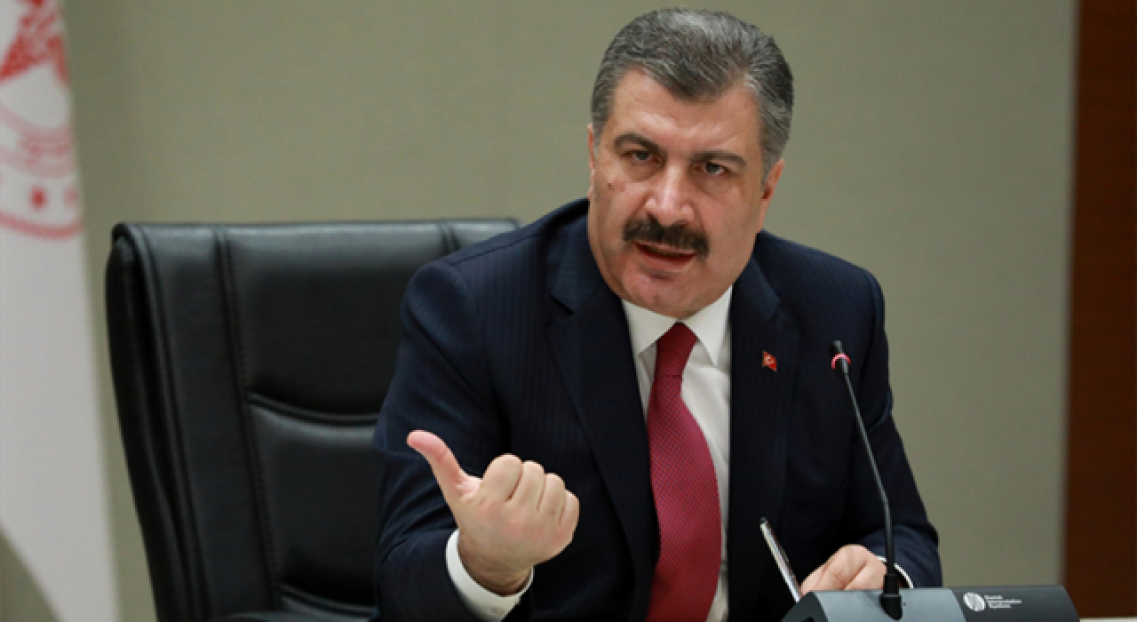 Fahrettin Koca "son dakika" diyerek duyurdu!